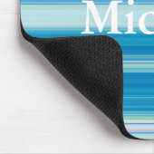 HAMbyWG - Muismat - Blauw Random Stripe (Hoek)