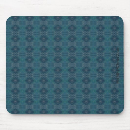 HAMbyWG - Muismat - Blauwgroen afdrukken (Voorkant)