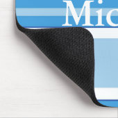 HAMbyWG - Muismat - Blue Stripe Wide (Hoek)