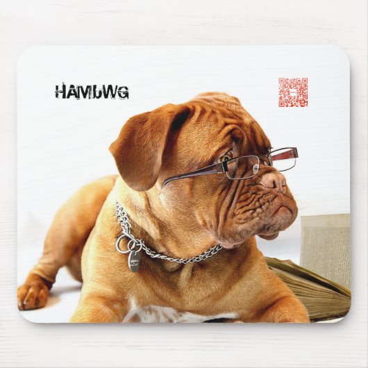 HAMbyWG - Muismat - Bulldog (Voorkant)