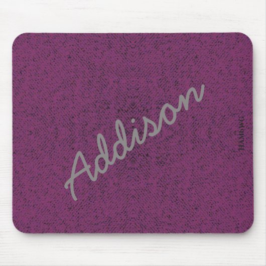 HAMbyWG - Muismat - Grafische kleur - Amethyst (Voorkant)
