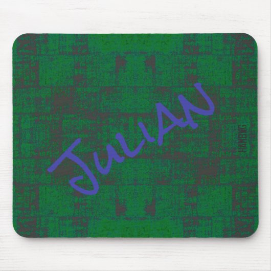 HAMbyWG - Muismat - Groen in druk (Voorkant)