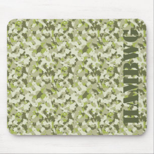 HAMbyWG - Muismat - Groene Camouflage