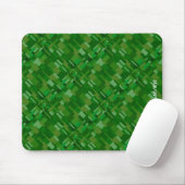 HAMbyWG - Muismat - Modern grafisch groen (Met muis)