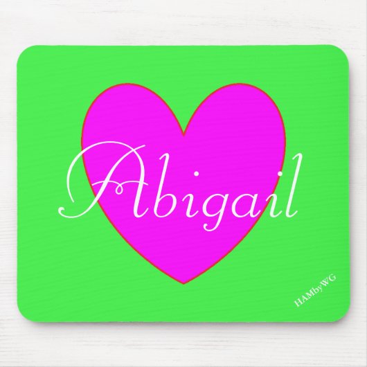 HAMbyWG - Muismat - Neon Green Hot Pink (Voorkant)