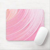 HAMbyWG - Muismat - Peachy Pink Ice Swirl (Met muis)