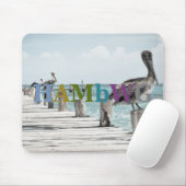 HAMbyWG - Muismat - Pelicans op Dock (Met muis)