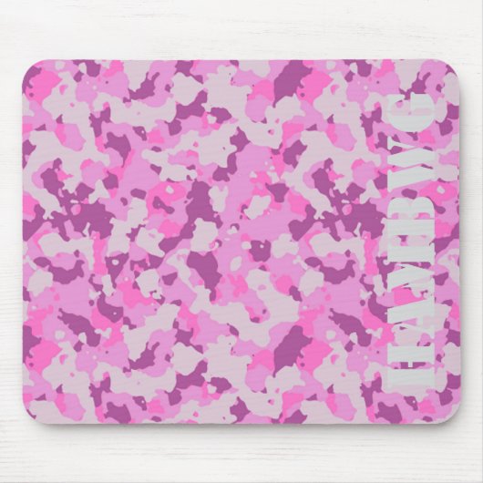 HAMbyWG - Muismat - Roze Camouflage (Voorkant)