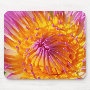HAMbyWG - Muismat - Roze en gele ventilator