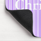 HAMbyWG - Muismat - Violet Stripe band (Hoek)