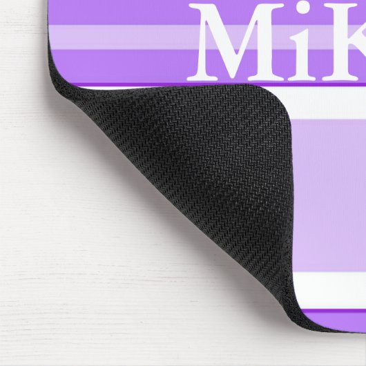 HAMbyWG - Muismat - Violet Stripe Brede (Hoek)