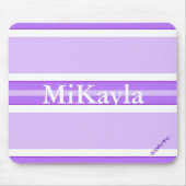 HAMbyWG - Muismat - Violet Stripe Brede (Voorkant)