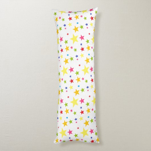 HAMbyWG - Multikleurensterren Lichaamskussen (Achterkant (Verticaal))