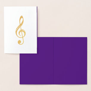 HAMbyWG Musical Note Folie Kaarten