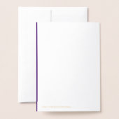 HAMbyWG Musical Note Folie Kaarten (Met envelop)