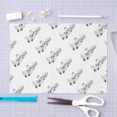 HAMbyWG - Muzieknoten - Tissuepapier (Craft)