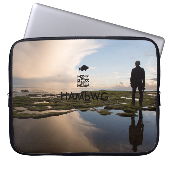 HAMbyWG —Naald Sleeve computer — Vast (Voorkant)