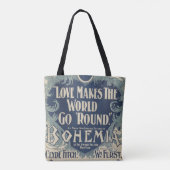 HAMbyWG - Novelty Canvas tas - Bohemia (Achterkant)