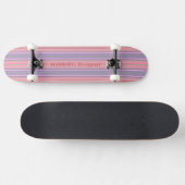HAMbyWG Ontworpen - Skateboard - Bleek Roze Violet (Horizontaal)