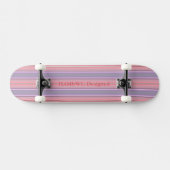 HAMbyWG Ontworpen - Skateboard - Bleek Roze Violet (Horizontaal)