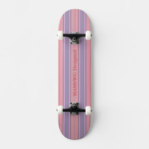 HAMbyWG Ontworpen - Skateboard - Bleek Roze Violet