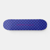 HAMbyWG Ontworpen - Skateboard - Blue Checker (Horizontaal)