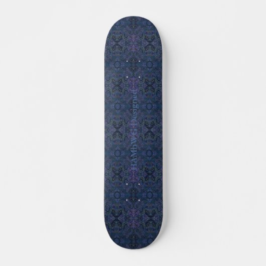 HAMbyWG Ontworpen - Skateboard - Boho Persian Blue (Voorkant)