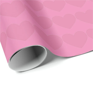 HAMbyWG-opvulpapier - Roze harten Cadeaupapier