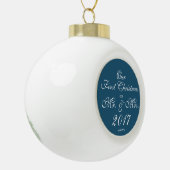 HAMbyWG - Ornament van keramische ball - Mr. & Mrs (Links)