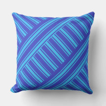 HAMbyWG Outdoor - Sierkussen 20" - Blauw op Blauw