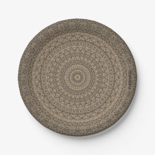 HAMbyWG - Paper Bord 9" - Tan Mandala