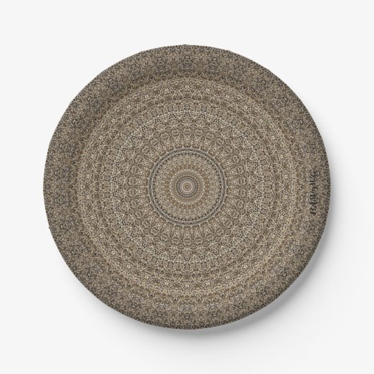 HAMbyWG - Paper Bord 9" - Tan Mandala (Voorkant)