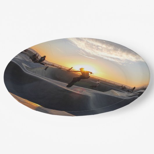 HAMbyWG - Papier Bord - Skateboarder (Gekanteld)