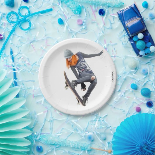 HAMbyWG - Papier Bord - Skateboarder (Feest)