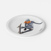 HAMbyWG - Papier Bord - Skateboarder (Gekanteld)
