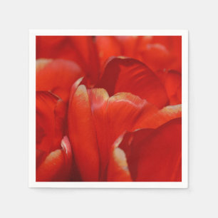 HAMbyWG - Papier Napels - Rode Tulpen Servet