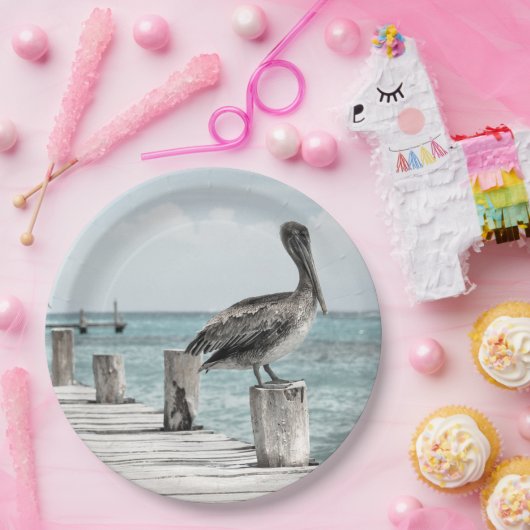 HAMbyWG - Papieren Bord - Pelikanen op dok (Feest)