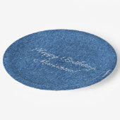 HAMbyWG - Papieren Borden 9 inch - Afbeelding met  Bordje (Gekanteld)