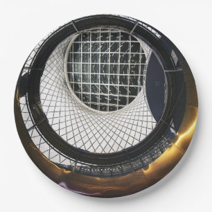 HAMbyWG - Papieren Borden - Futuristische architec Bordje