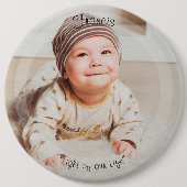 HAMbyWG Personal Photo Pin Ronde Button 6,0 Cm (Voorkant)