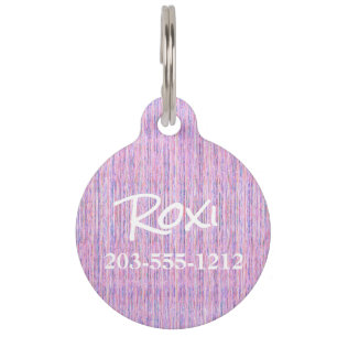 HAMbyWG - Pet Name Tag - Crayola Pink Huisdierpenning