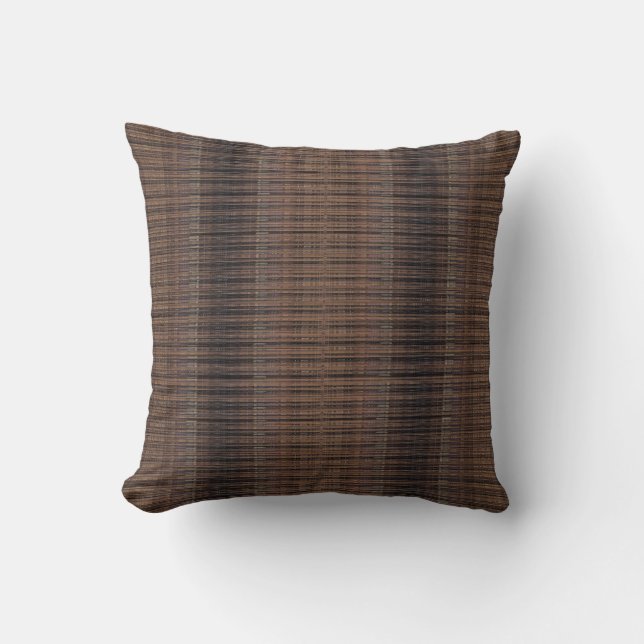 HAMbyWG - Pillow 16-inch - Fine Matchstick look Mo Kussen (Voorkant)