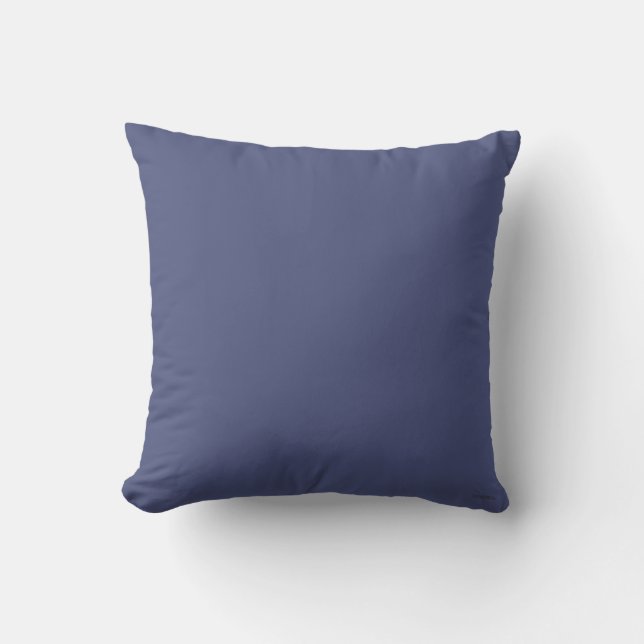HAMbyWG - Pillow 16 x 16 inch - Donkere periwinkle Kussen (Voorkant)