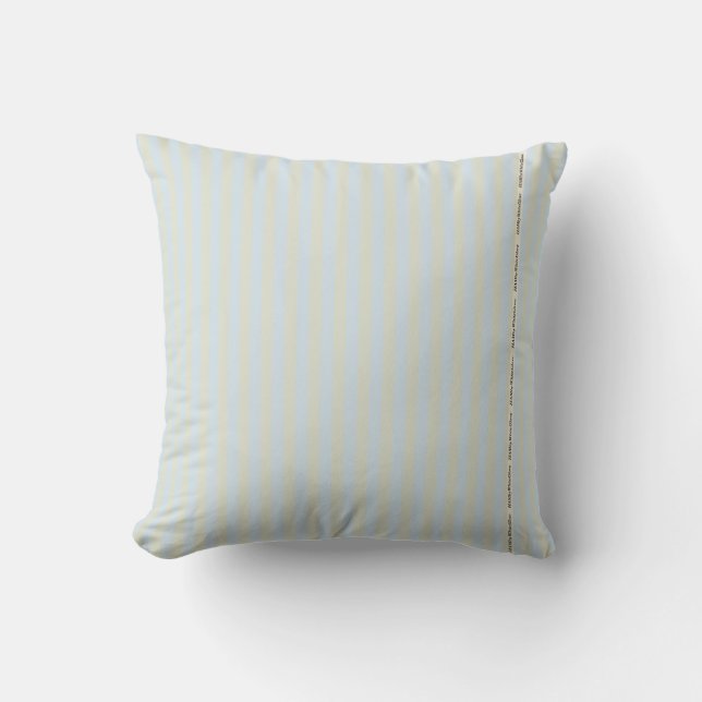 HAMbyWG - Pillow - Custom Small Stripes Buitenkussen (Voorkant)