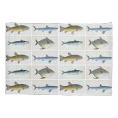 HAMbyWG - Pillow Hoesje -Vier vis Kussensloop (Achterkant)