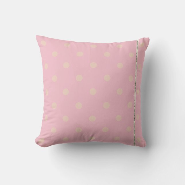 HAMbyWG - Pillow - Large Custom Colour Polka Dots Buitenkussen (Voorkant)
