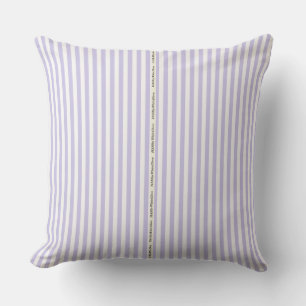 HAMbyWG - Pillow - Lila witte streep Buitenkussen