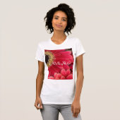 HAMbyWG Pink Gerber Daisies T-shirt (Voorkant volledig)