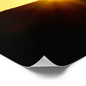 HAMbyWG - Poster - Golfer in Sunset (Hoek)