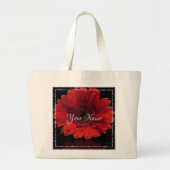 HAMbyWG - Red Gerber Grote Tote Bag (Voorkant)